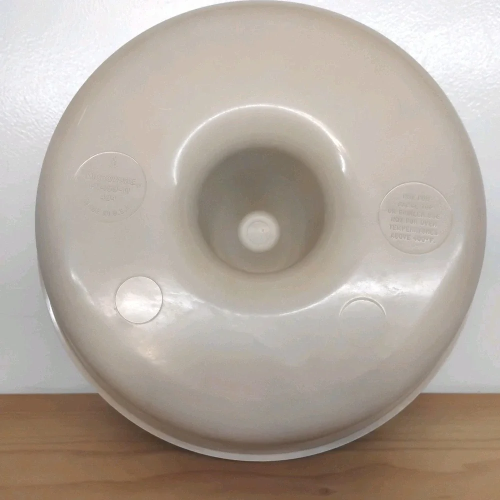 Vintage Anchor Hocking Microware‎ Microwave Bundt Cake Ring Pan 9